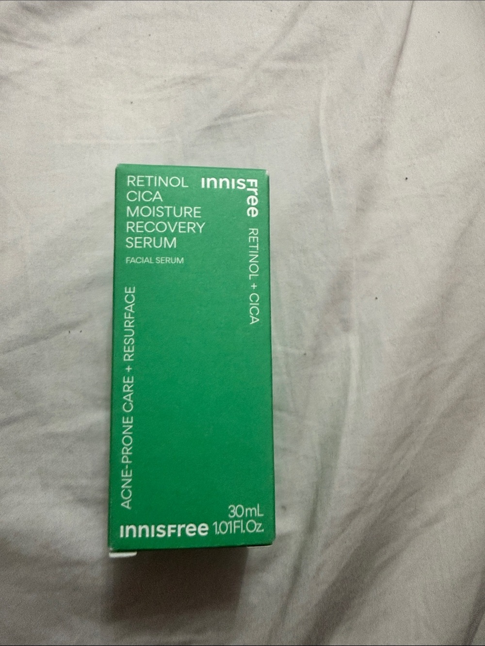 Innisfree Retinol + Cica Hydration Serum — Green